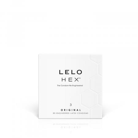 LELO HEX Condooms Original - 3 St.