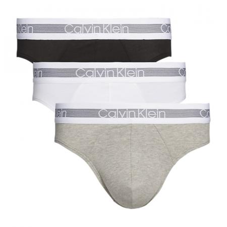 Calvin Klein Slip 3 Pack - Zwart/Wit/Grijs