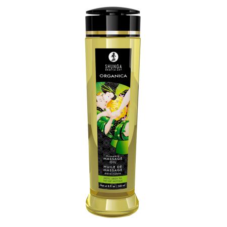 Shunga - Organica Massage Olie Green Tea - 240 ml