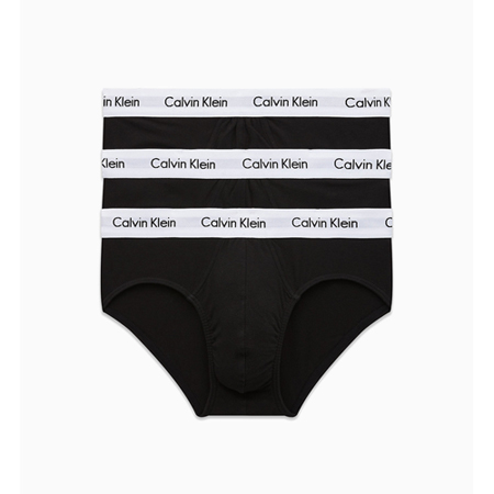 Calvin Klein Slip 3 Pack - Zwart