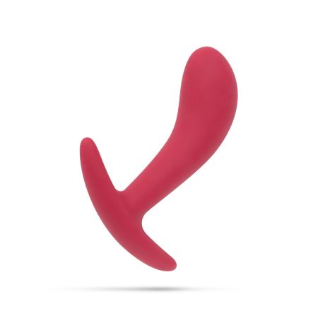 Small Siliconen Buttplug - Rood
