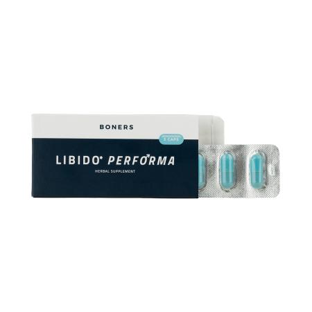 Boners - Libido Performa Herbal Supplement - 5 Stuks