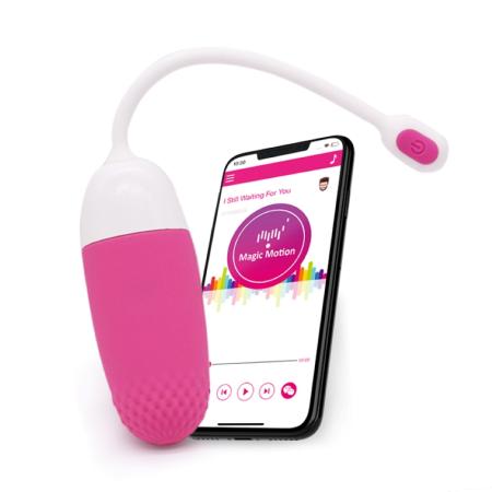 Magic Motion - Vini App Controlled Vibratie Eitje - Roze&Wit