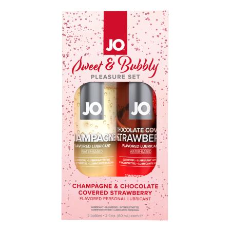 System JO - Sweet & Bubbly Set Champagne & Chocolate Covered Strawberry
