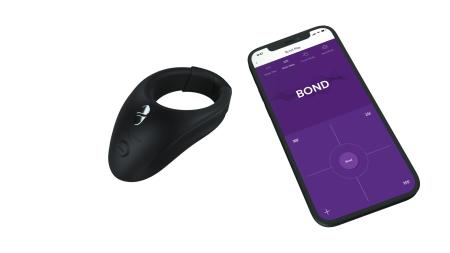 Bond Stimulatiering Voor Mannen App Controlled - Charcoal Black