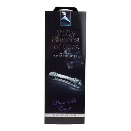 Fifty Shades Of Grey - ''Drive me Crazy'' Glazen Dildo