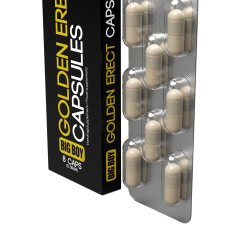 Golden Erectie Pillen - 8 stuks