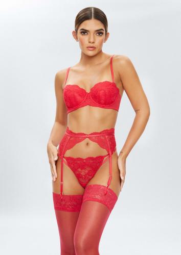 Jarretelgordel Sexy Lace Planet - rood 