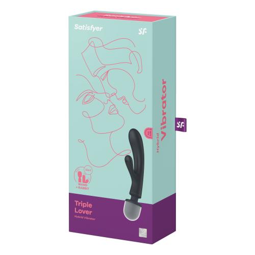 Satisfyer Triple Lover - Grijs