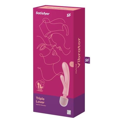 Satisfyer Triple Lover - Roze