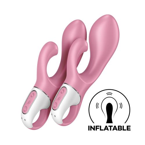 Satisfyer Air Pump Bunny 2 - Light Red