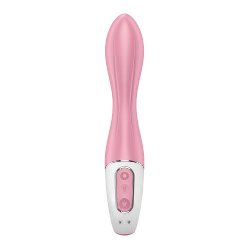 Satisfyer Air Pump 2 Opblaasbare Vibrator - Light Red