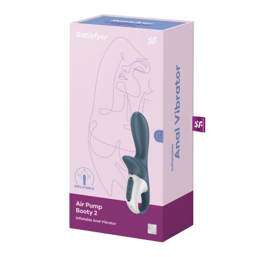 Satisfyer Air Pump Booty 2 - Dark Grey