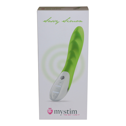 Mystim - Sassy Simon Golvende Vibrator - Lime Groen
