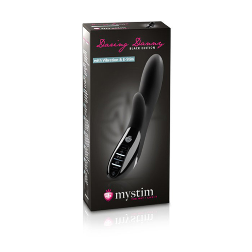 Mystim - Daring Danny E-Stim Vibrator - Black Edition
