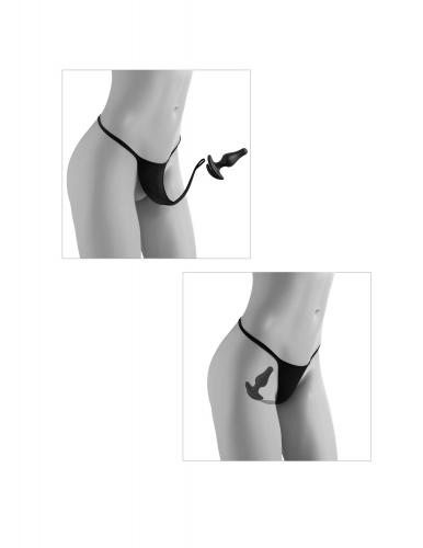 Hookup Panties - Sexy Slip Met Open Kruisje En Vagina Balletjes  