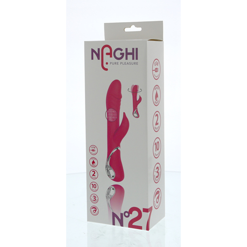 Naghi No.27 - Dolphin Vibrator Met Roterende Kralen