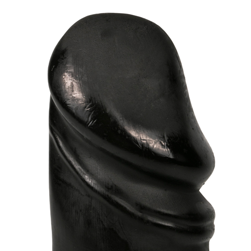 All Black Realistische Dildo - 22 cm 
