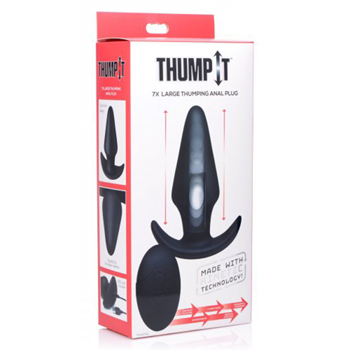 Thump-It Stotende Buttplug - Large
