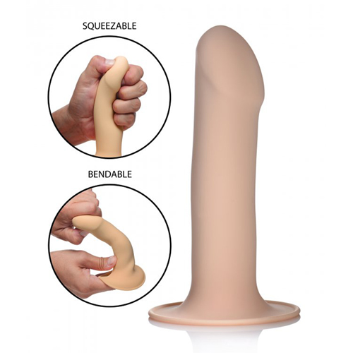 Squeeze-It Phallic Dildo - 15.2 cm