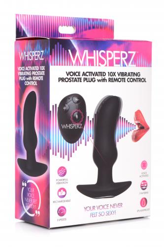 Whisperz Prostaat Vibrator Met Stem Activatie