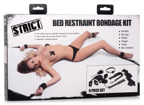6-Delige Bondage Set Met Bedboeien 