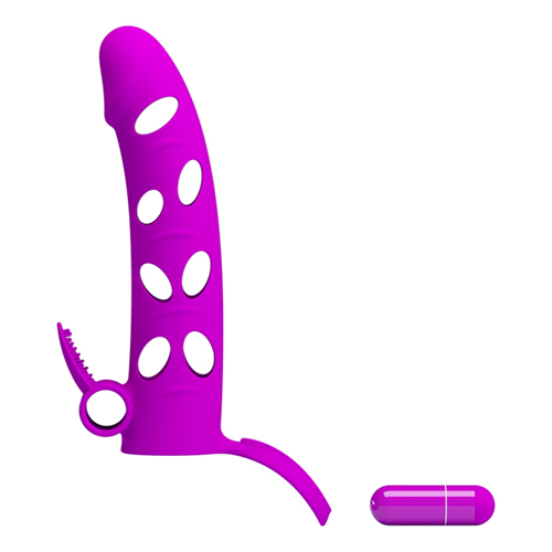 Penissleeve met Clitorisstimulator