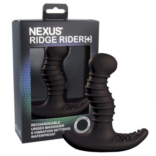 Nexus - Ridge Rider Plus Vibrator - Zwart