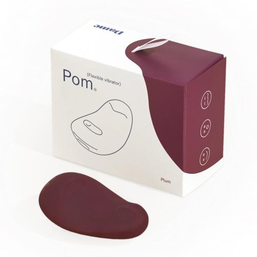 Dame Products - Pom Flexibele Vibrator - Donker Rood