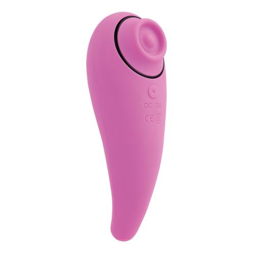 FeelzToys - FemmeGasm Tapping & Tickling Vibrator - Roze