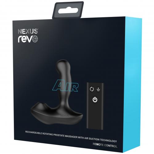 Nexus - Revo Air Roterende Prostaat Vibrator Met Luchtdruk Stimulatie 