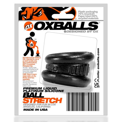 NEO ANGLE Siliconen Ballstretcher - Zwart