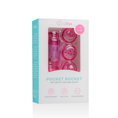 Easytoys Pocket Rocket - Roze