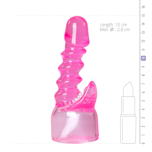 EasyToys Wand Collection – Opzetstuk Voor Clitoris Stimulatie - Roze 