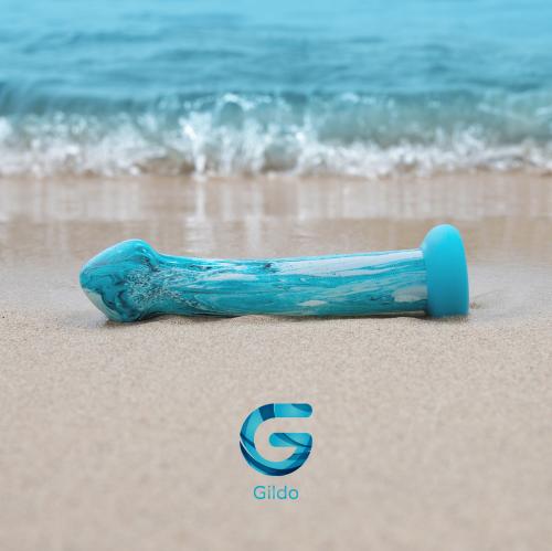 Gildo - Ocean Ripple Glazen Dildo