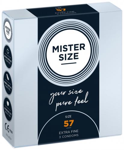 MISTER.SIZE 57 mm Condooms 3 stuks