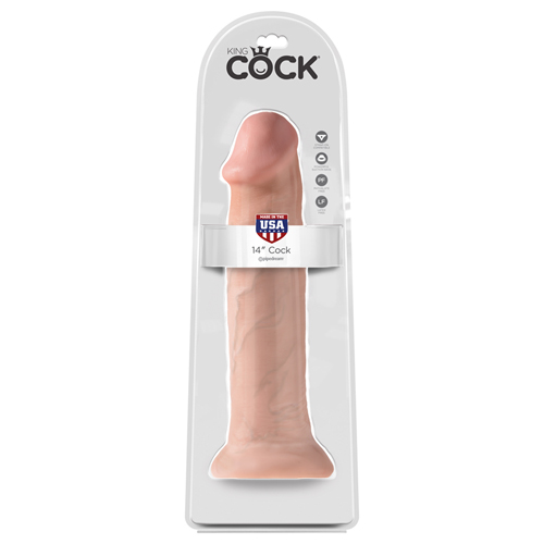 King Cock Realistische XXL dildo - 35,5 cm