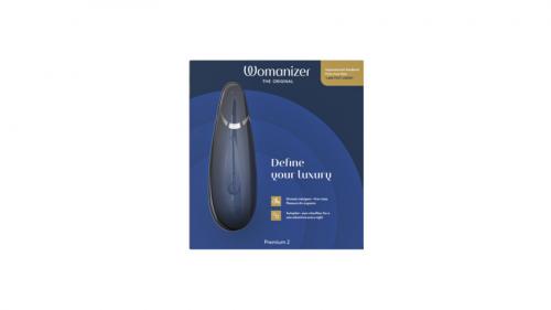 Womanizer Premium 2 Luchtdrukvibrator - Blueberry