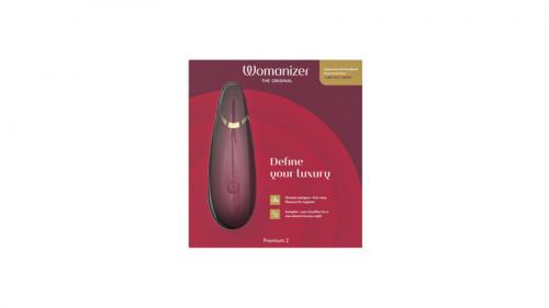 Womanizer Premium 2 Luchtdrukvibrator - Bordeaux