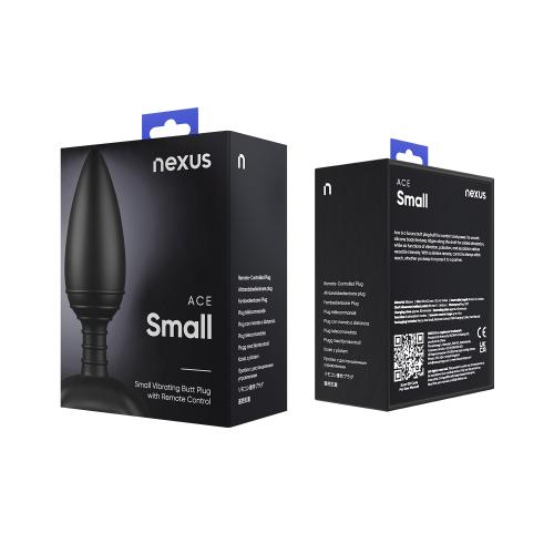 Nexus - Ace Vibrerende Buttplug - Small