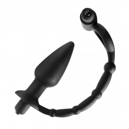 Viaticus Cockring Met Buttplug