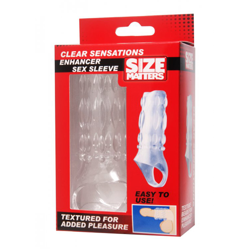 Clear Sensations penis sleeve