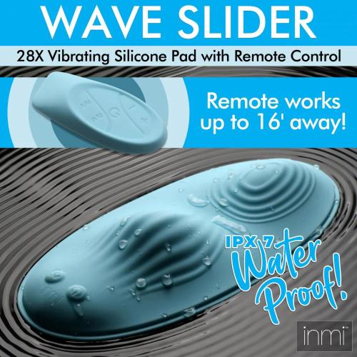 In Wave Slider Vibrerende Pad met Afstandsbediening