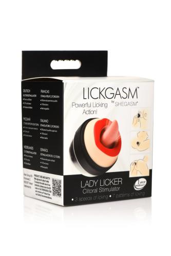 Lickgasm Lady Clitoris Stimulator Met Tong