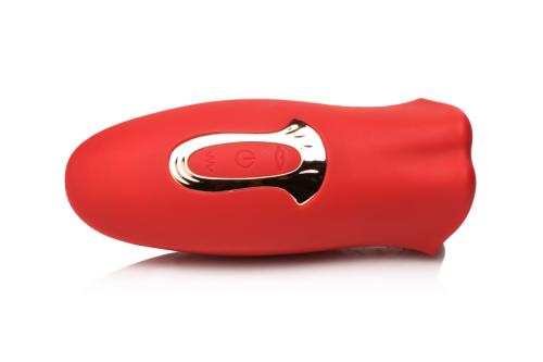 Lickgasm Kus Vibrerende Clitoris Stimulator - Rood