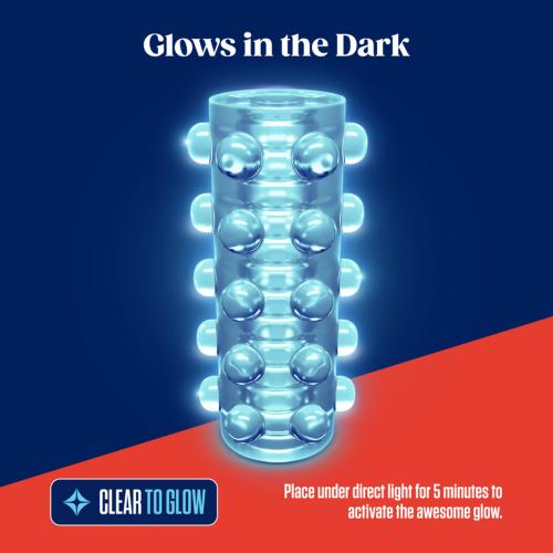 Rize - Swich Glow in the Dark Masturbator - Transparant