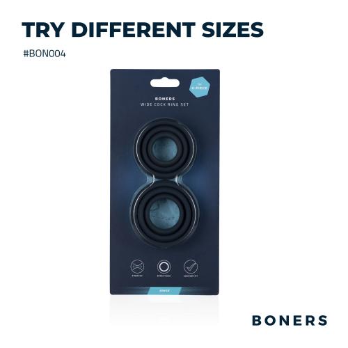Boners 6-Delige Cockring Set