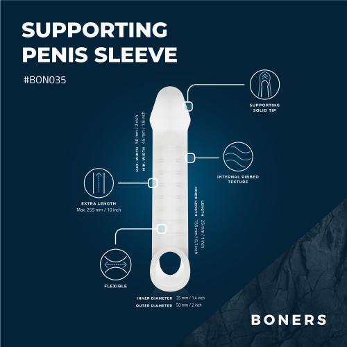 Boners Ondersteunende Penis Sleeve