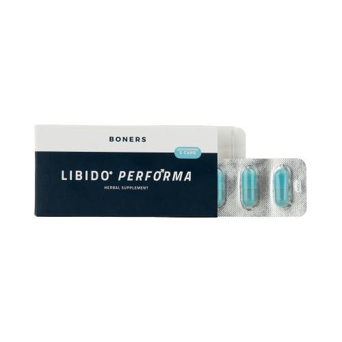 Boners - Libido Performa Herbal Supplement - 5 Stuks