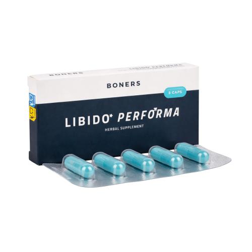Boners - Libido Performa Herbal Supplement - 5 Stuks